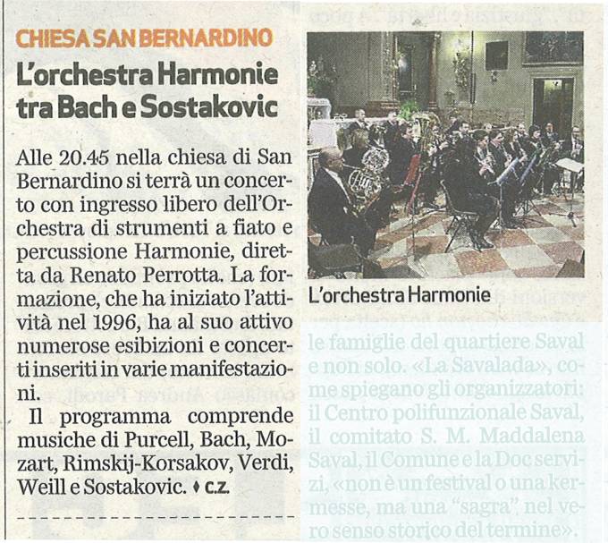 Rassegna stampa: Da Bach a Shostakovich